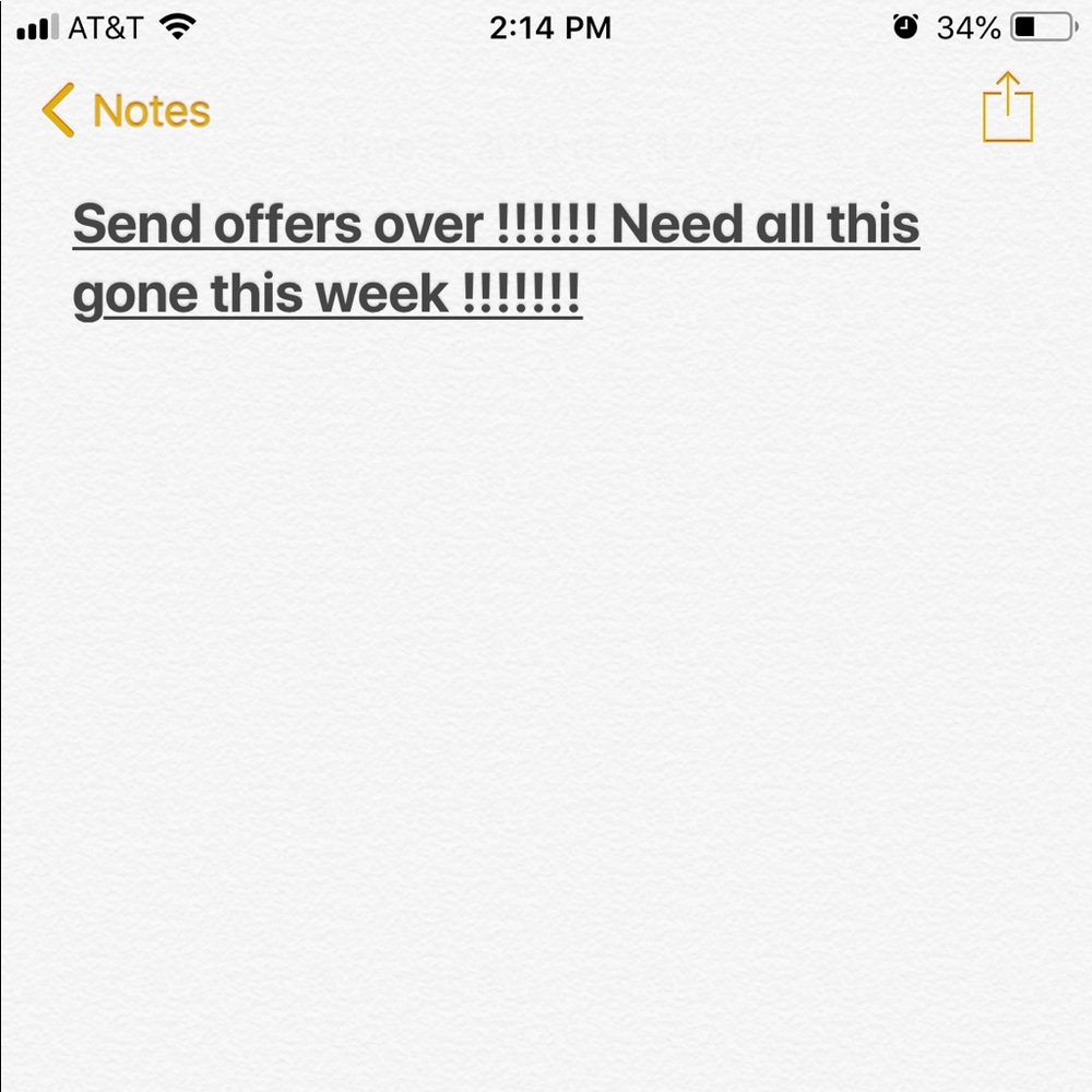 Closet clean out !!!